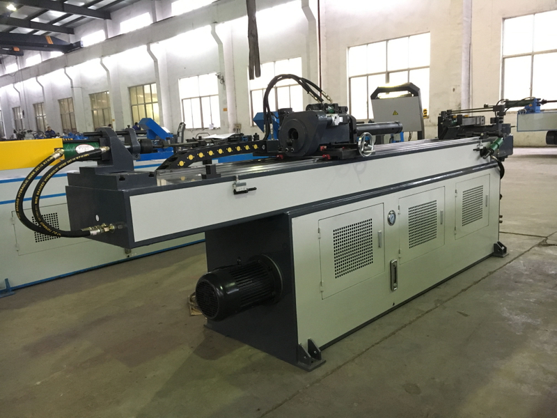 Wheelbarrow Automatic Hydraulic Pipe Bending Machine GM-38CNC-2A-1S
